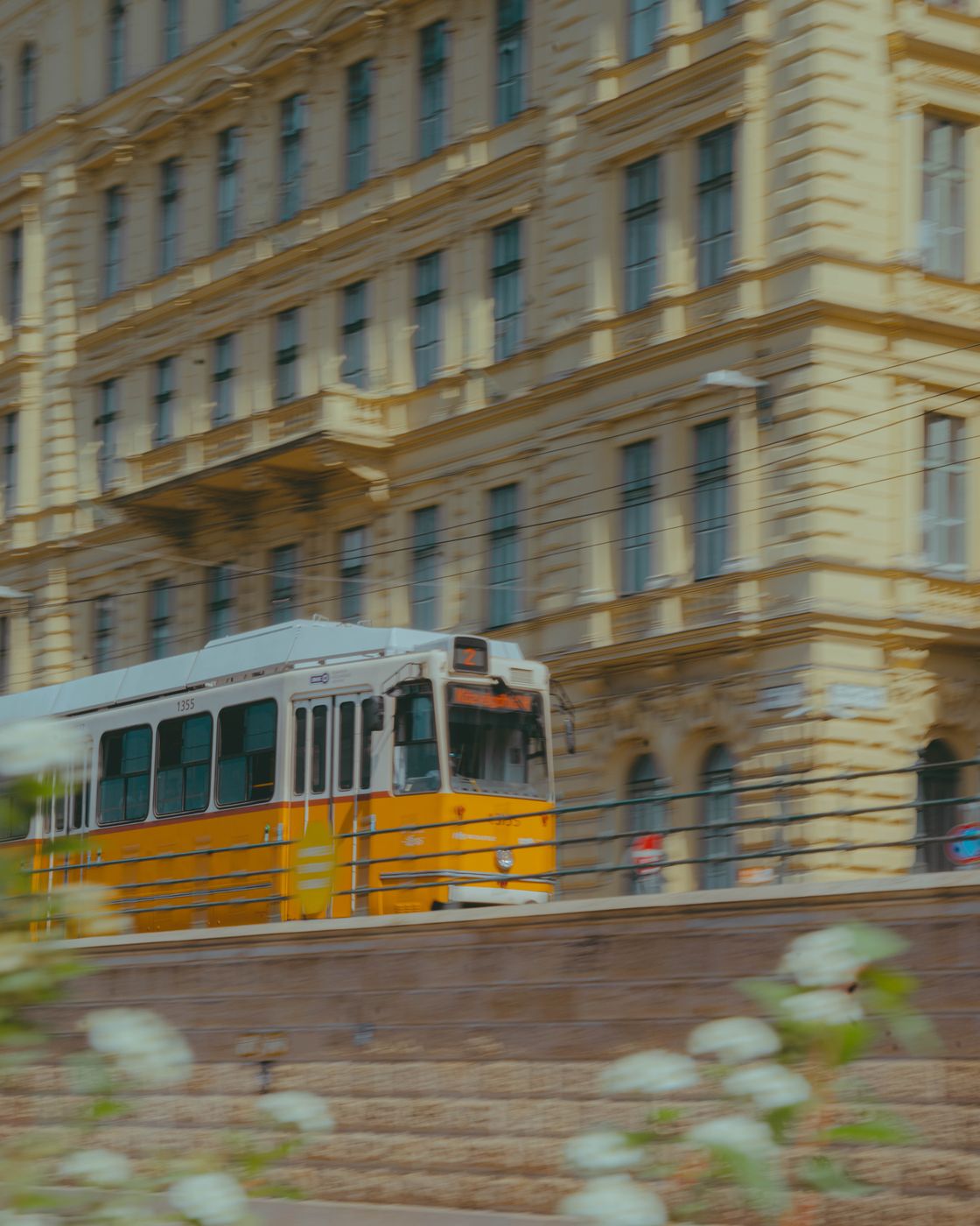 Tram in Budapest, Hungary