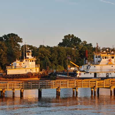 Tug Boat Pier, USA