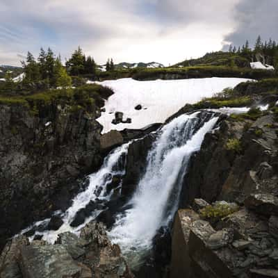 Turgen waterfall, Mongolia