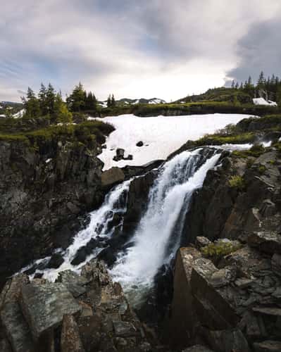 Turgen waterfall