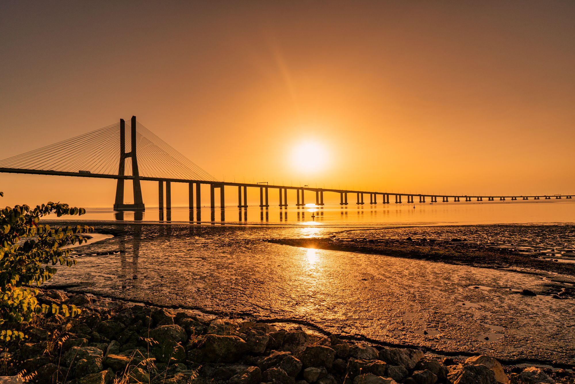 Vasco da Gama Bridge, Lisbon, Portugal