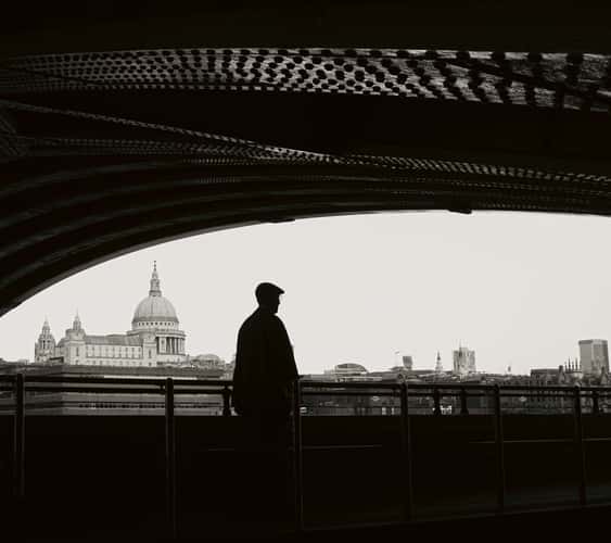 View of St Paul from Blackfriars, London