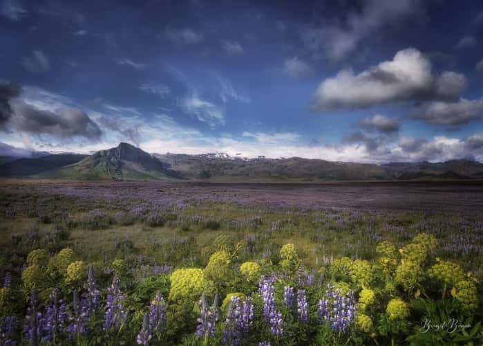 View towards Myrdalsjökull