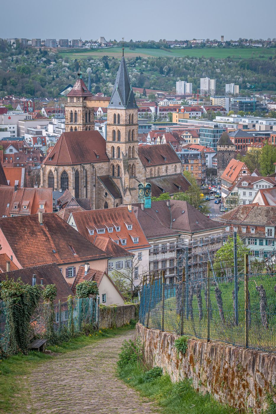 Weinsteige Esslingen, Germany