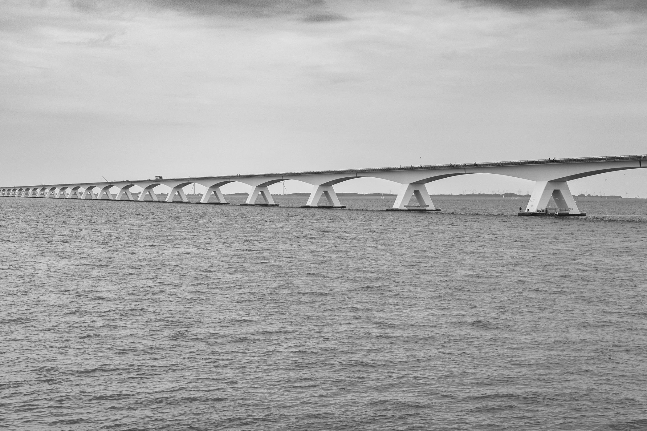 Zeelandbrücke, Netherlands