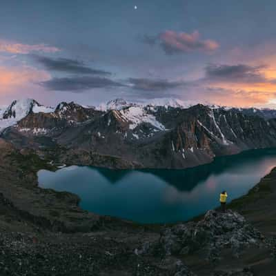 Ala kul lake viewpoint, Oblus Yssyk-Köl, Kyrgyz Republic