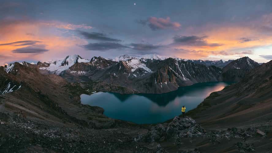 Ala kul lake viewpoint, Oblus Yssyk-Köl