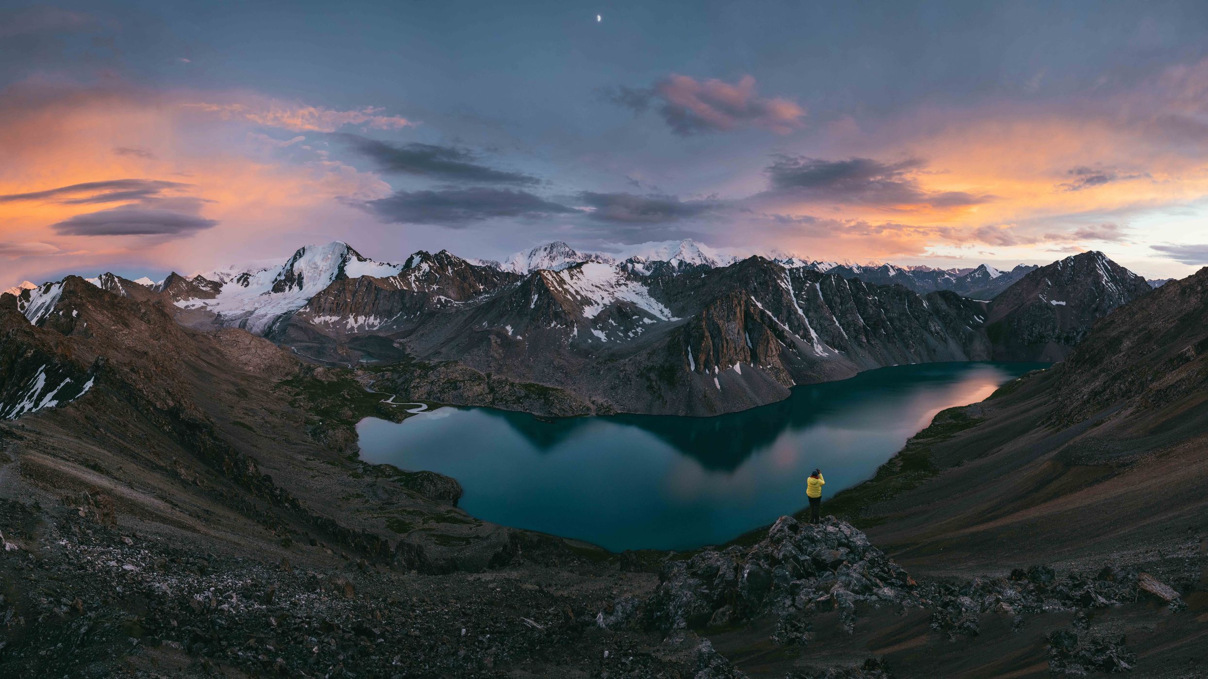 Ala kul lake viewpoint, Oblus Yssyk-Köl, Kyrgyz Republic