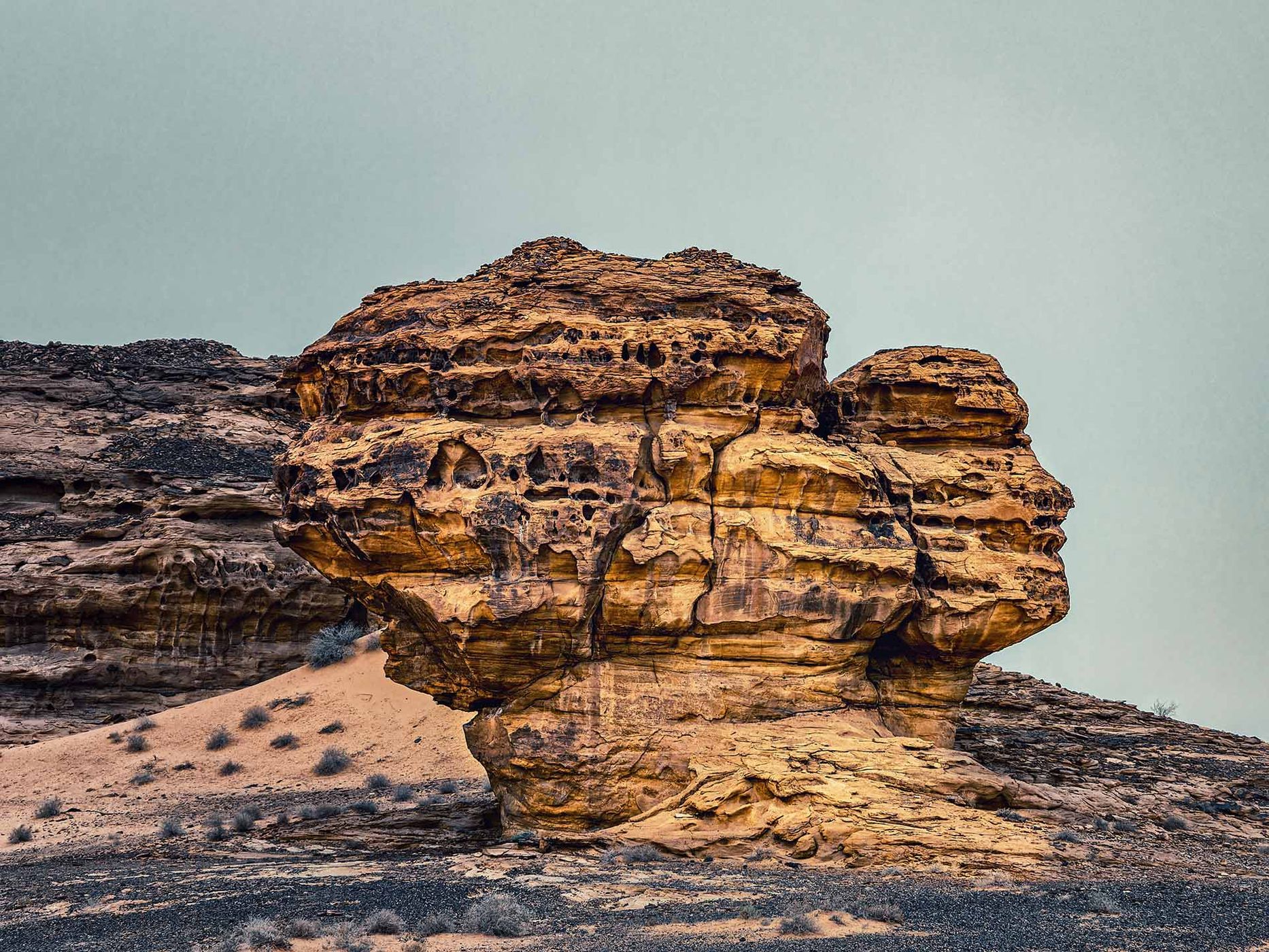 Alhegra - Madain Saleh, Saudi Arabia