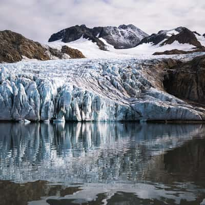 Apusiaajik Glacier, Boat view, Greenland