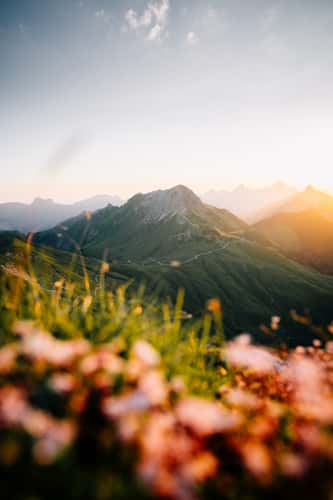 View from the Schochenspitze