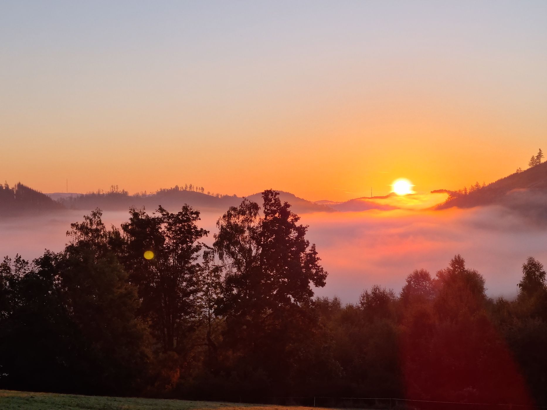 Banfe towards Bad Laasphe, Germany