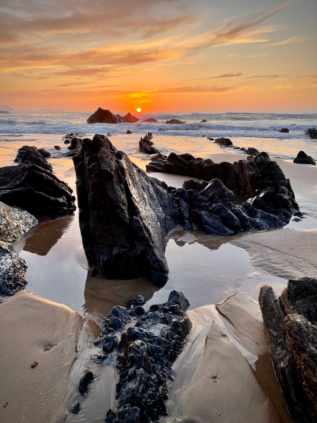 Barrika beach, Spain