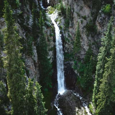 Barskoon Waterfall, Barskoon valley, Kyrgyz Republic