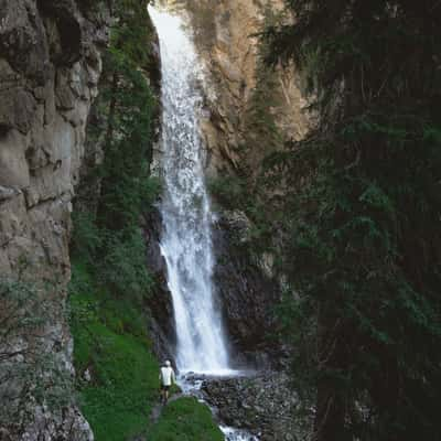 Barskoon Waterfall, Barskoon valley, Kyrgyz Republic