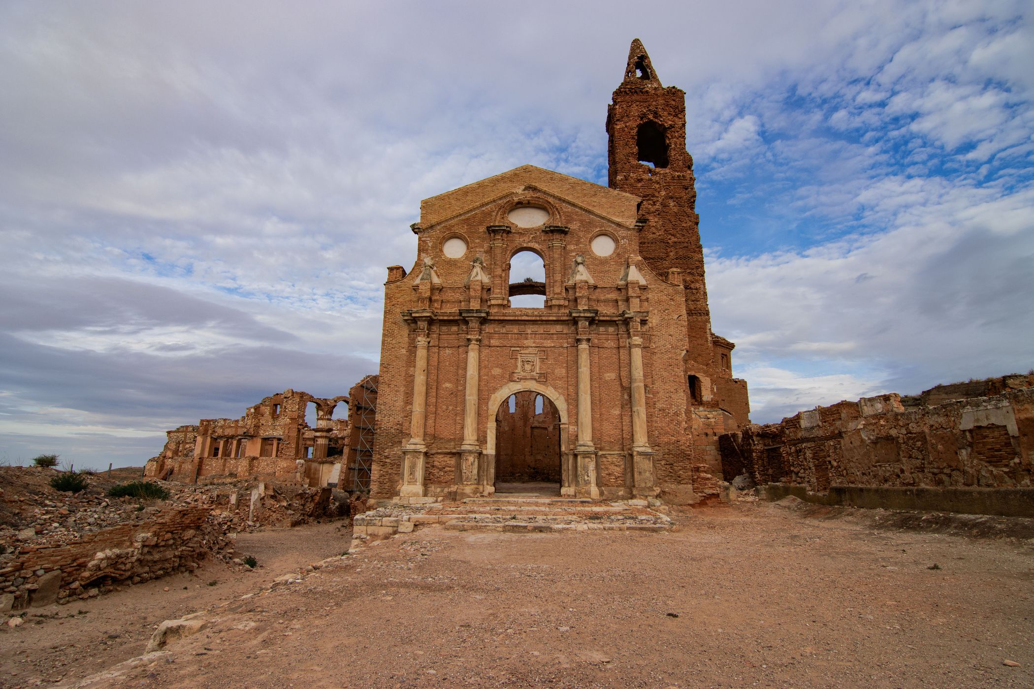 Belchite- Desastres de una guerra, Spain