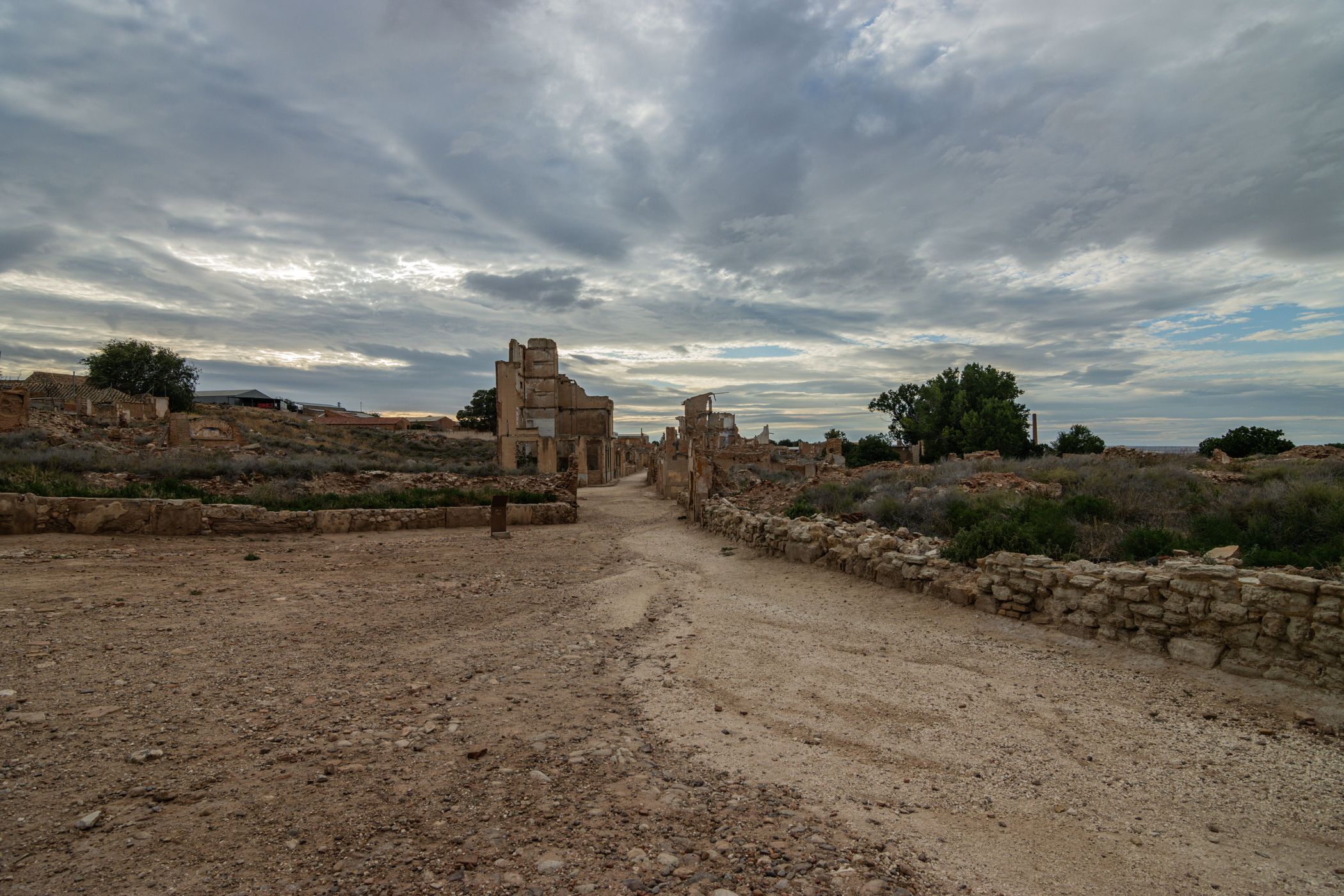 Belchite- Desastres de una guerra, Spain