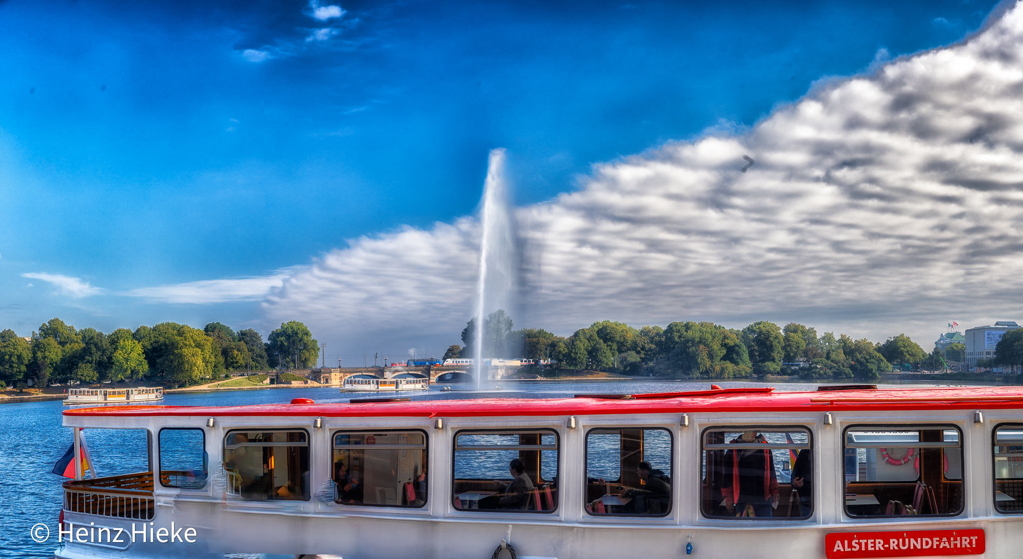 Binnenalster, Hamburg, Germany