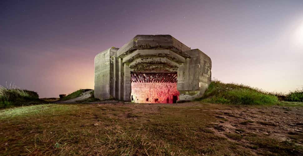Bunker at the Atlantic Battle Memorial Museum