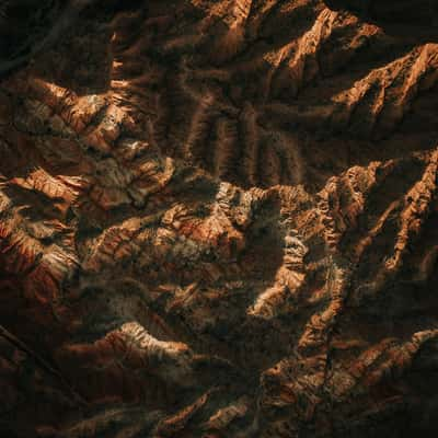 Canyon structures near Shazka Canyon, Kyrgyz Republic