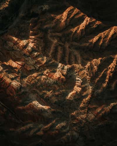 Canyon structures near Shazka Canyon