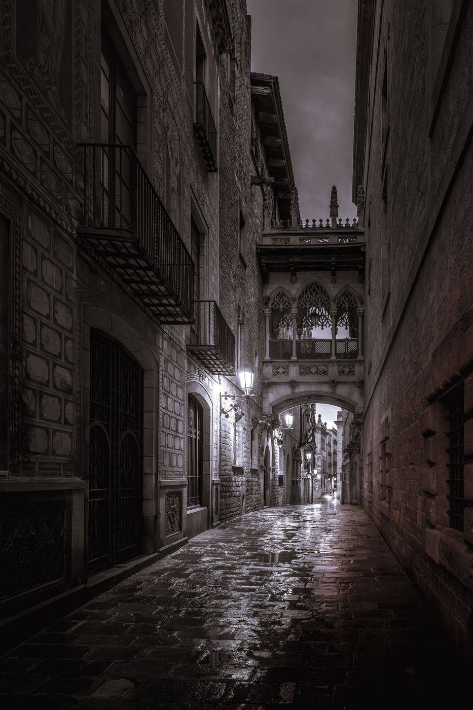 Carrer del Bisbe, Spain