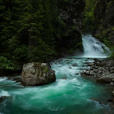 Cascata di Riva Waterfall, Campo Tures, Italy