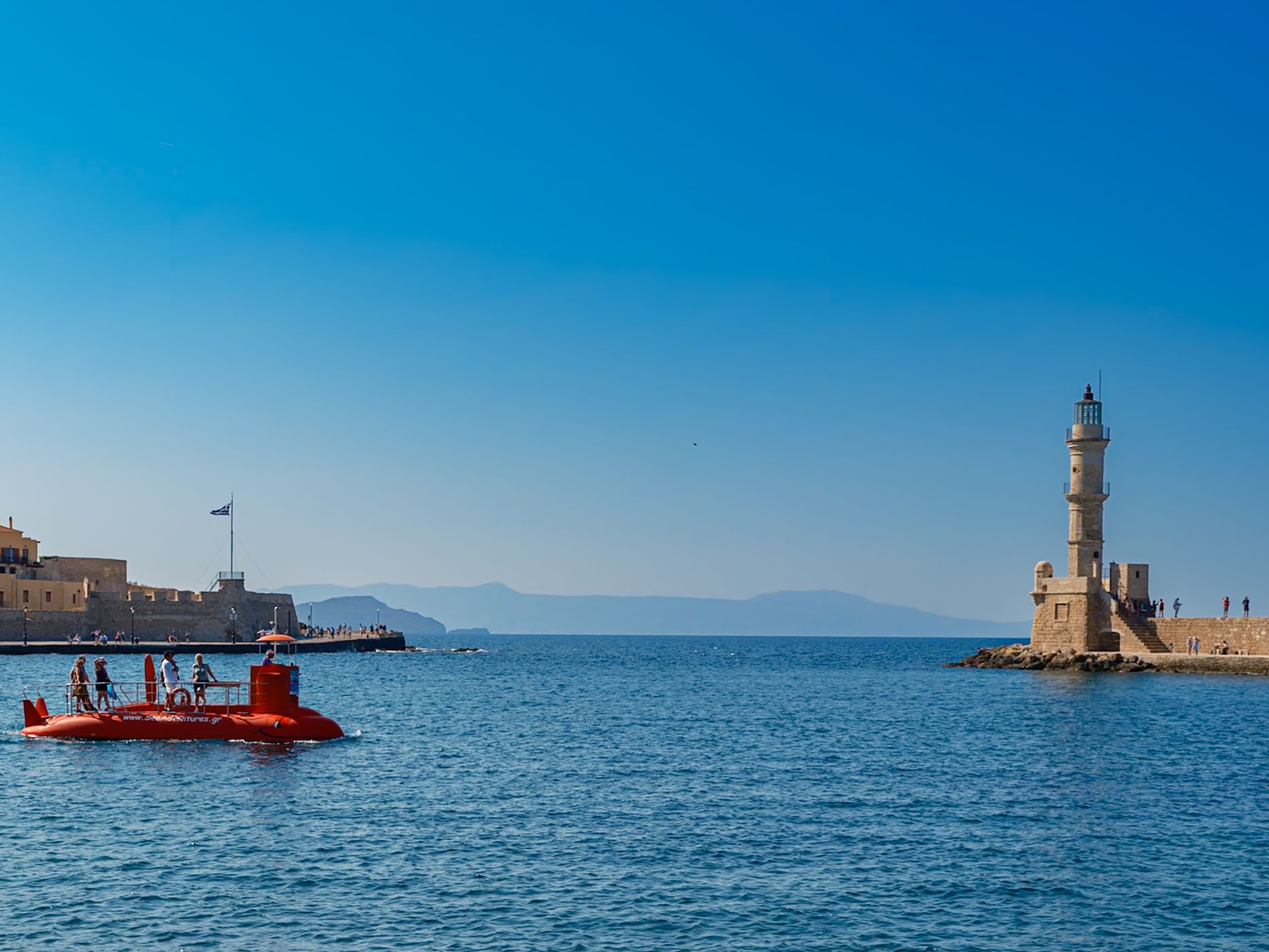 Chania Harbour, Greece