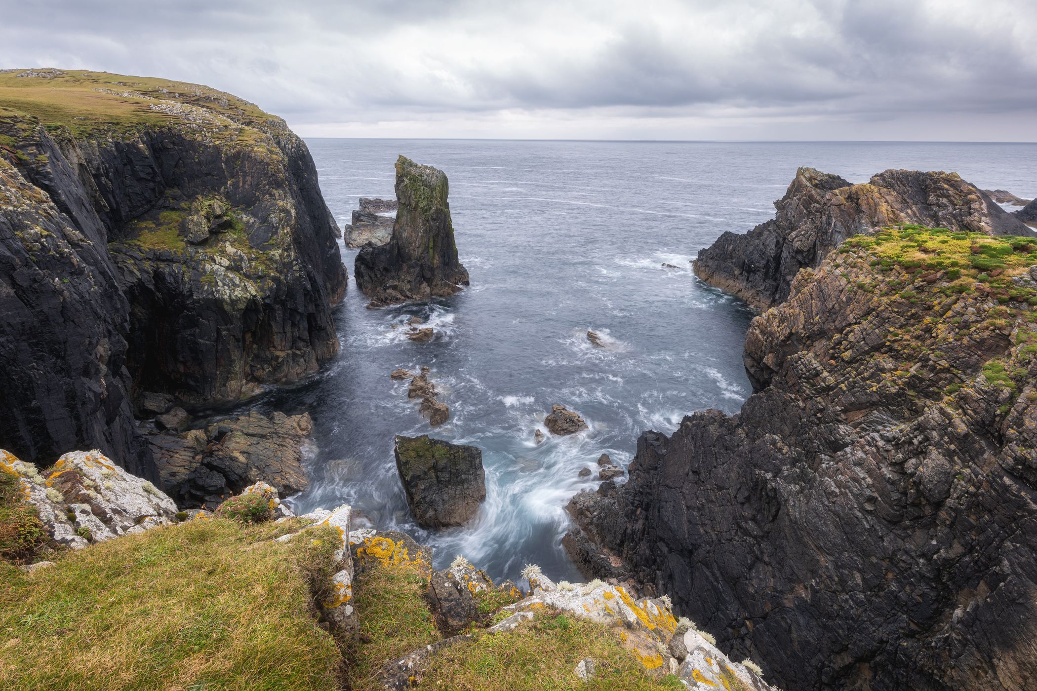 Cliffs at the Butt of Lewis, United Kingdom