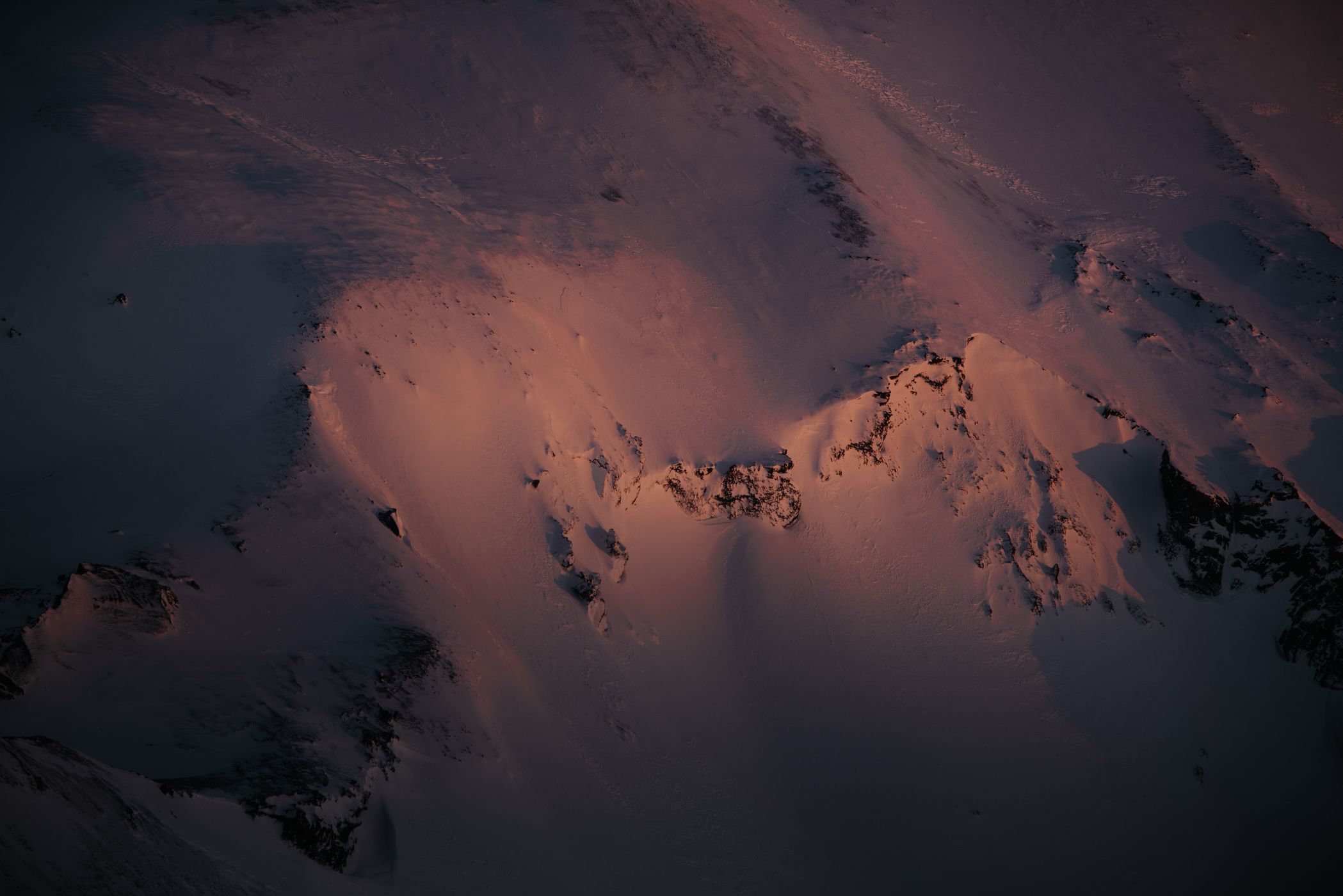 Details from Langjökull Glacier, Iceland