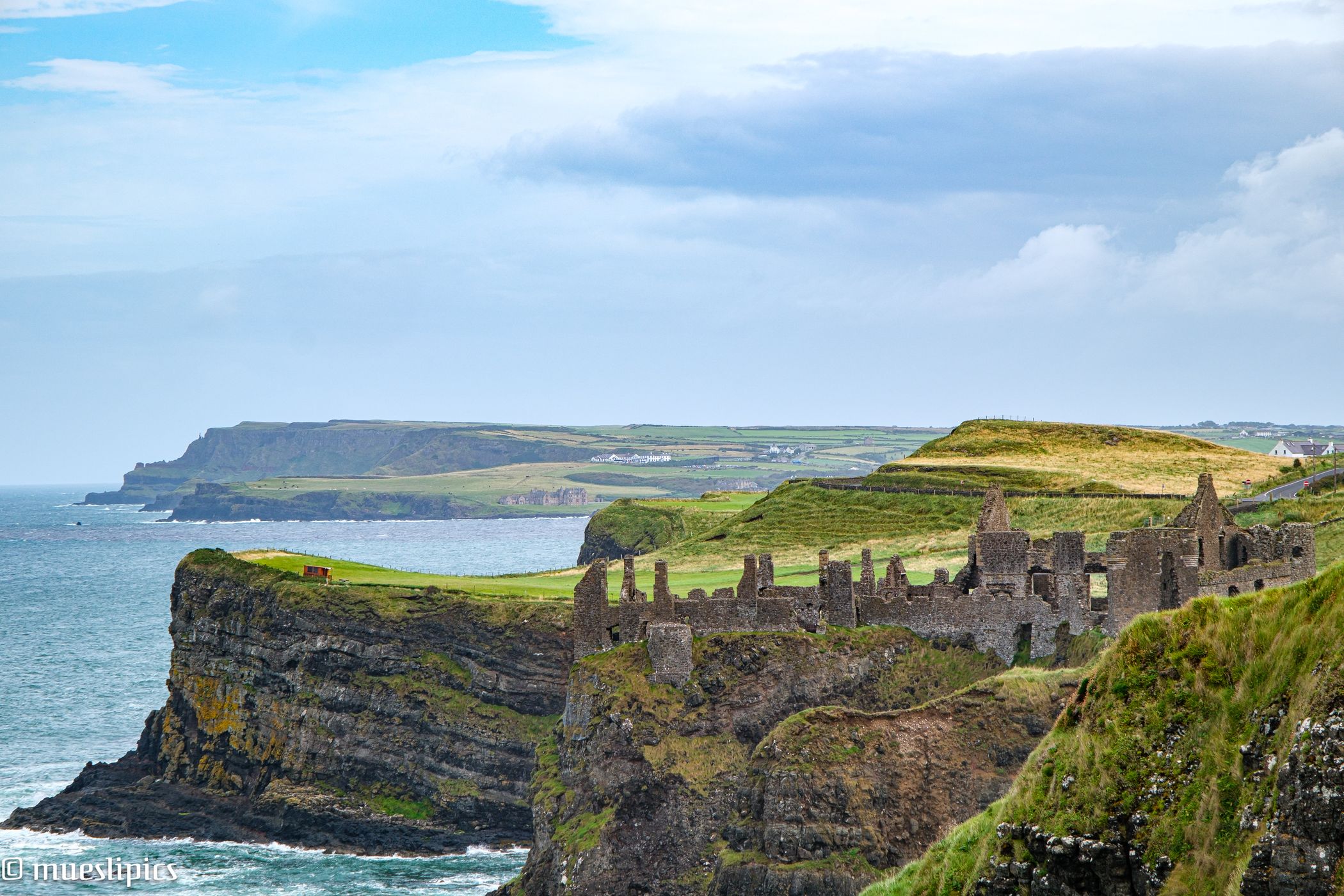 Dunluce Castle ruin, United Kingdom