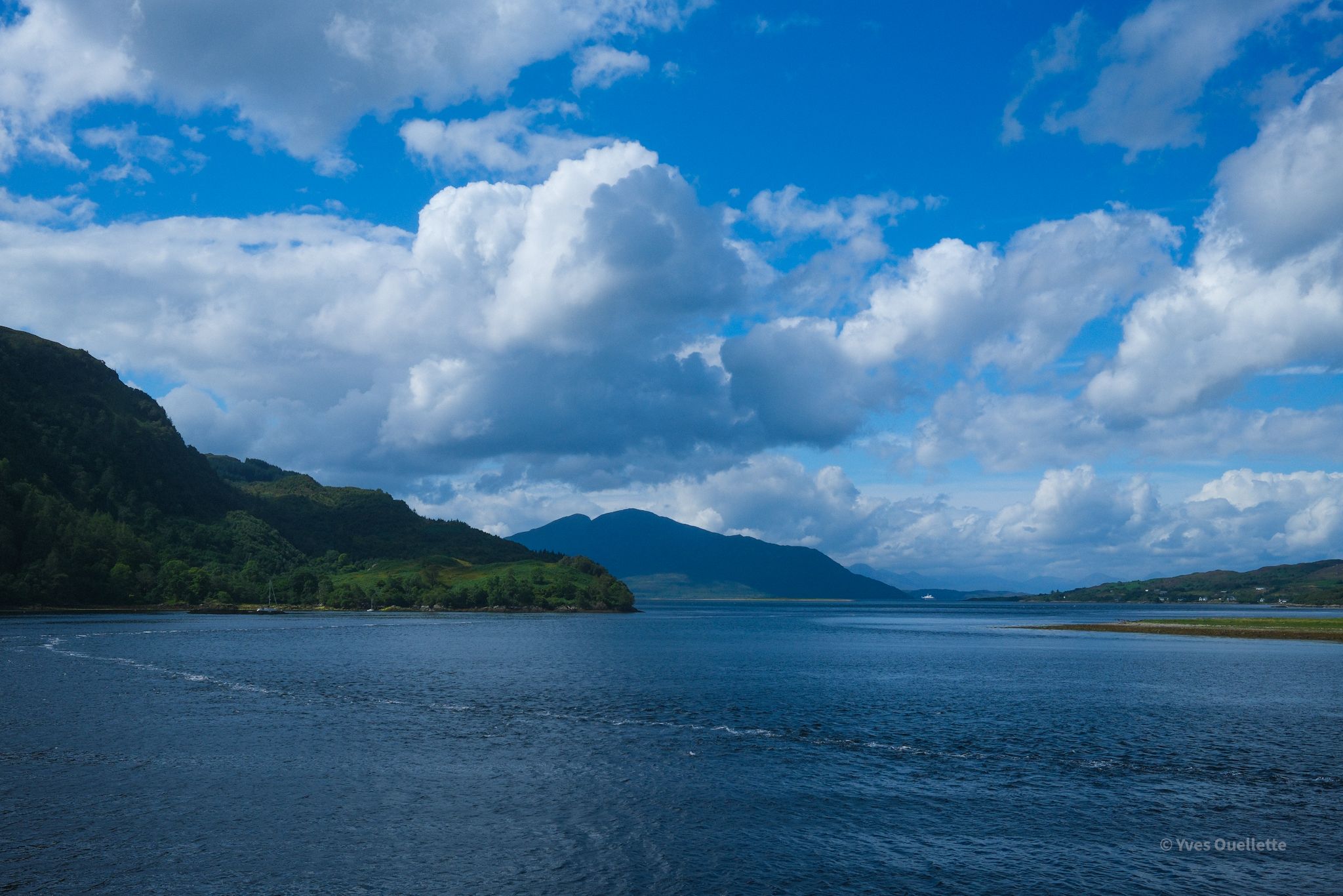 Entrance of Eilean Donan Castle, Scotland, United Kingdom