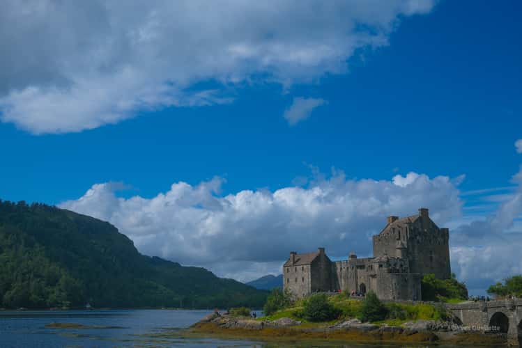 Entrance of Eilean Donan Castle, Scotland