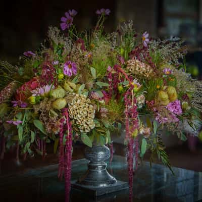 Fantastic floral compositions, France