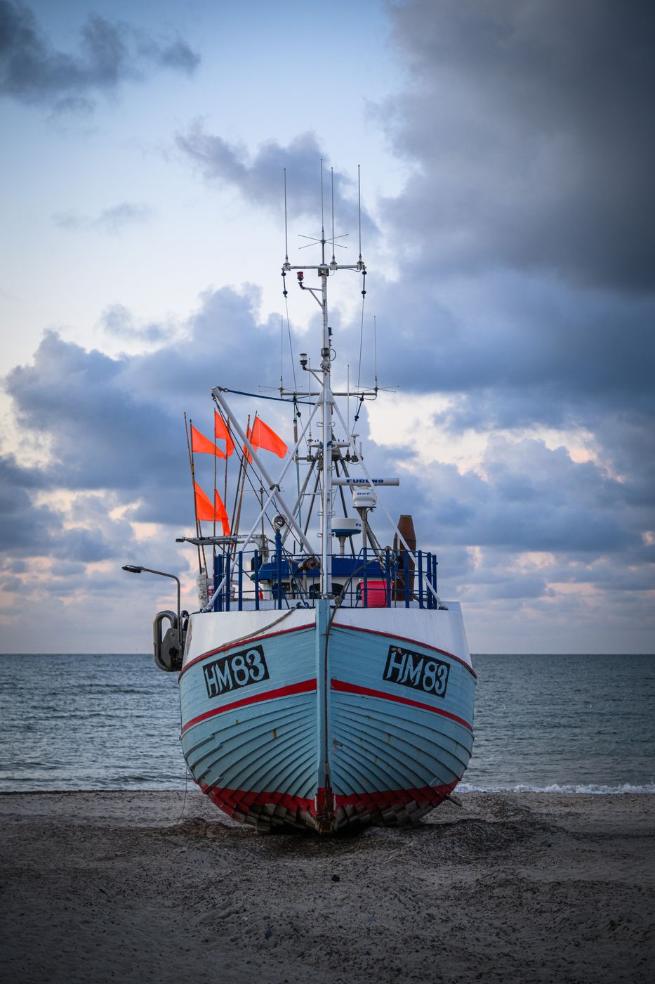 Fishing Boats at Torupstrand, Denmark