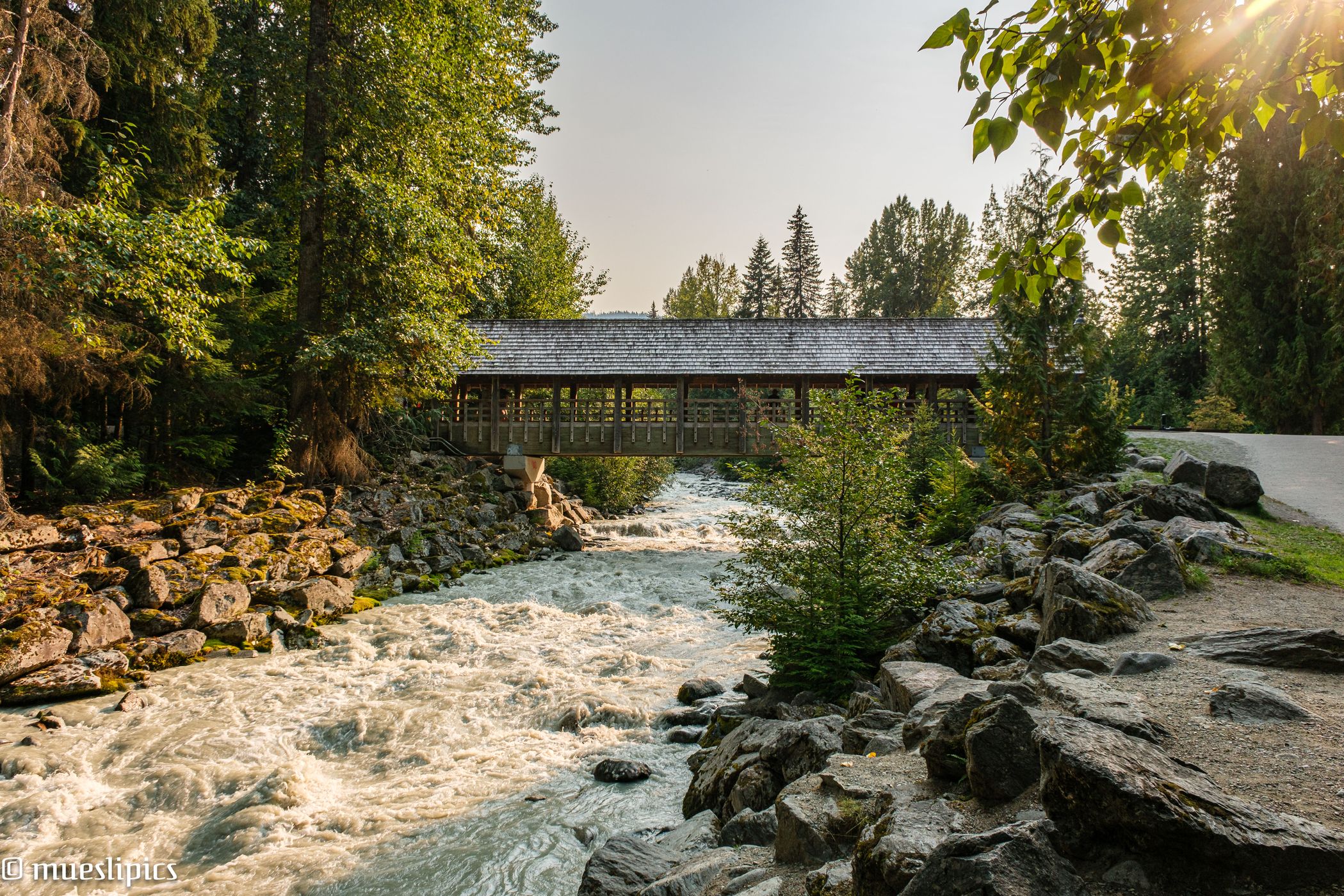 Fitzsimmons Creek Bridge - Whistler Village - Canada, Canada