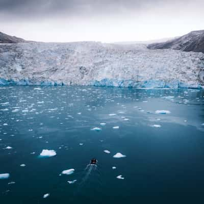 Glacierfront, Sermilik Fjord, Greenland