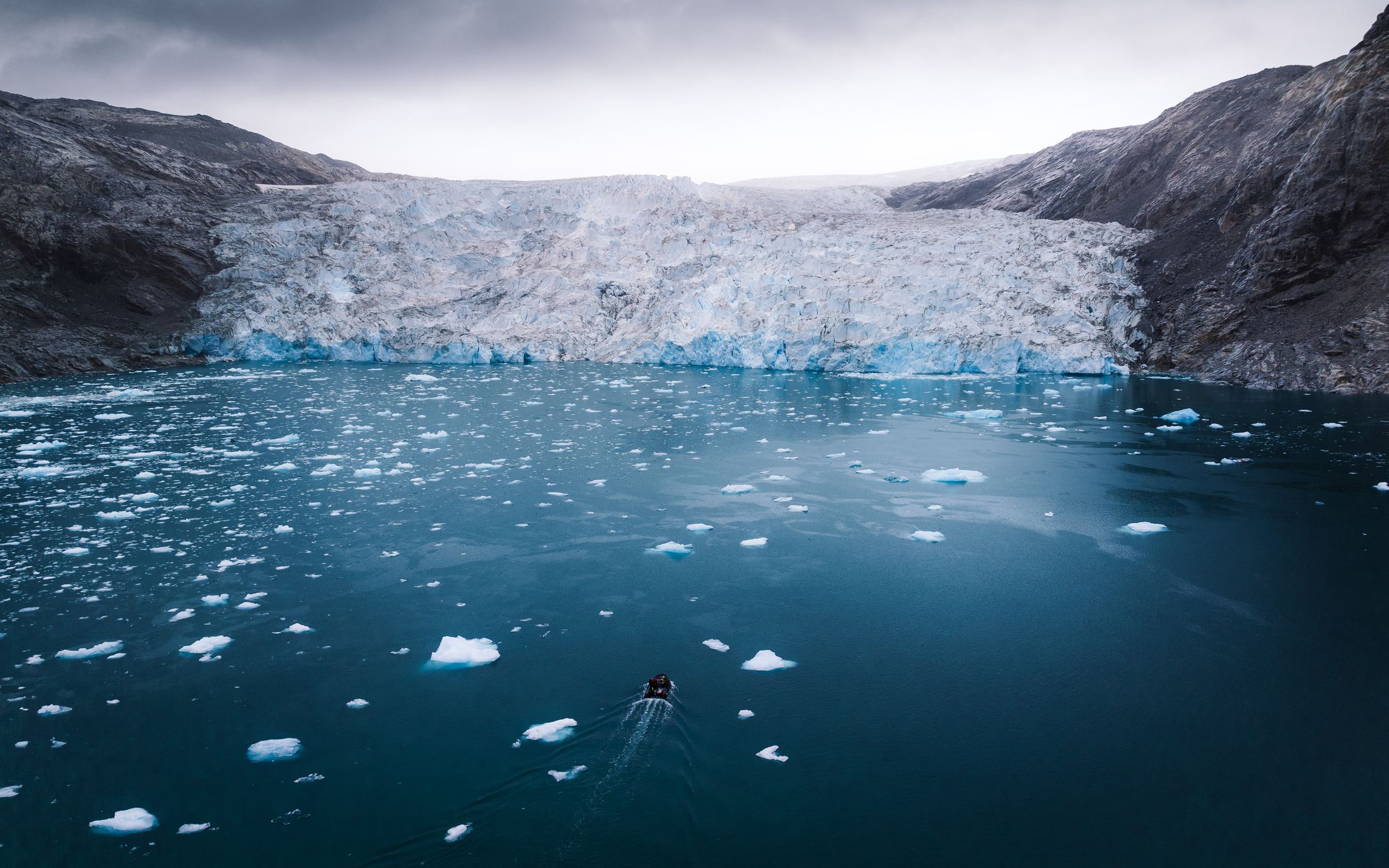 Glacierfront, Sermilik Fjord, Greenland