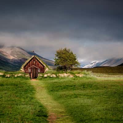 Grafarkirkja Turf Church, Iceland