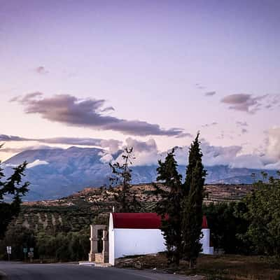 Greek Chapel in Kamilari, Greece