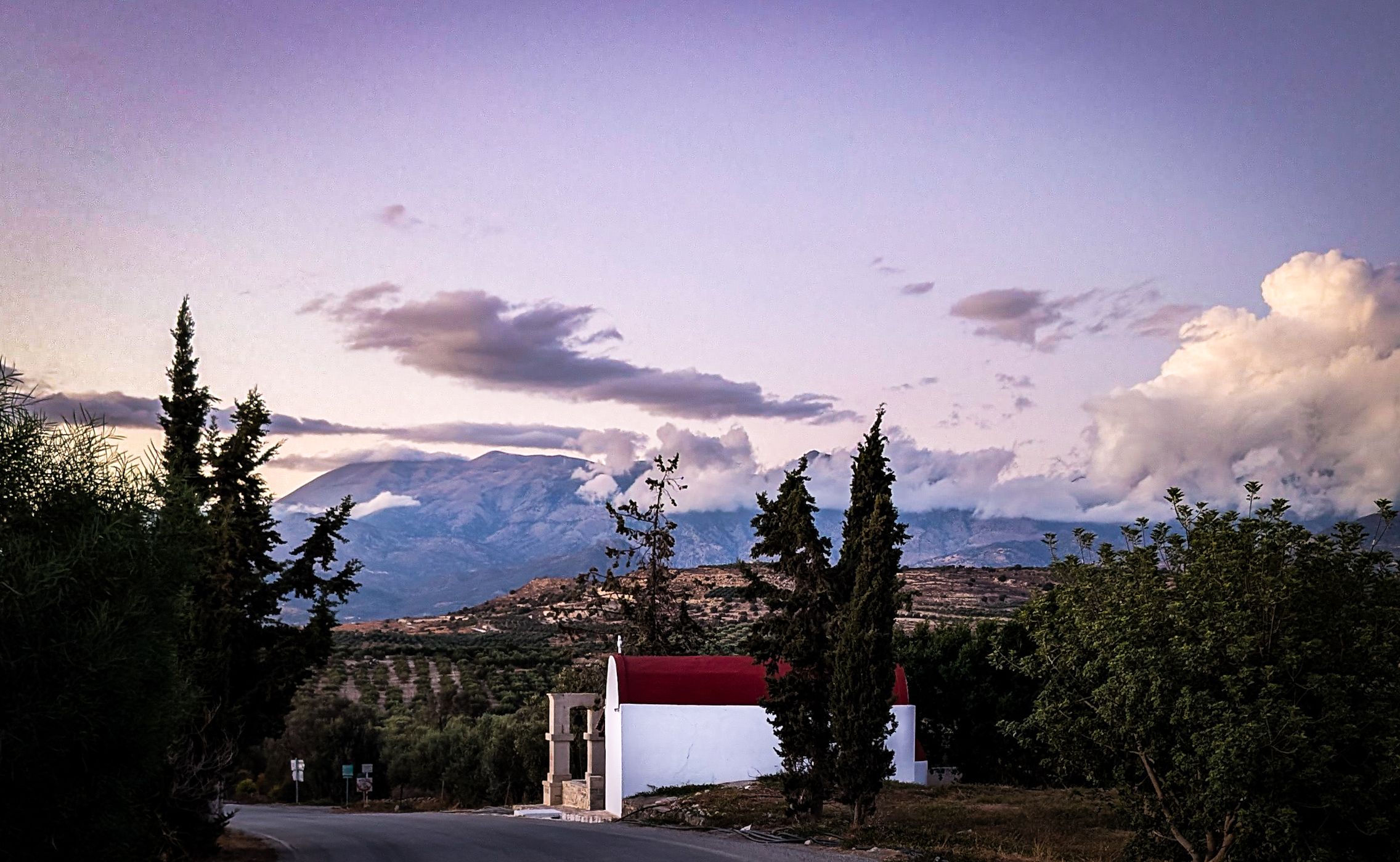 Greek Chapel in Kamilari, Greece