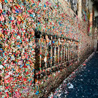 Gum Wall, Seattle, USA