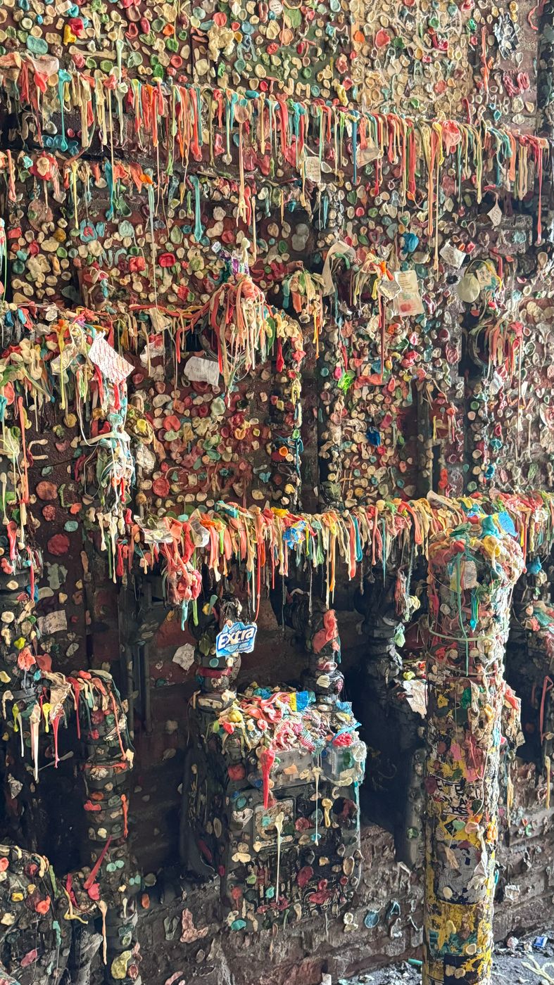 Gum Wall, Seattle, USA