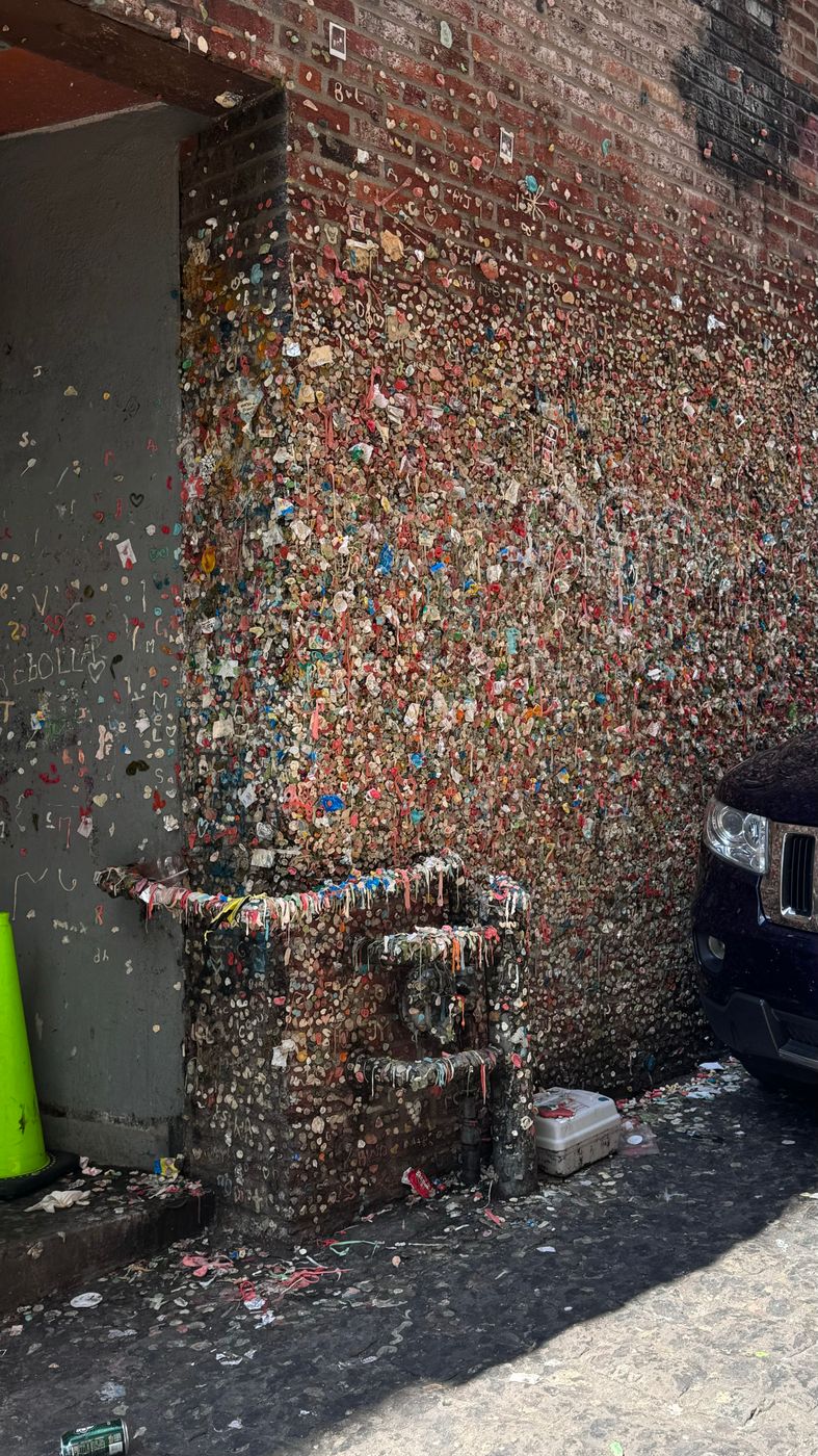 Gum Wall, Seattle, USA