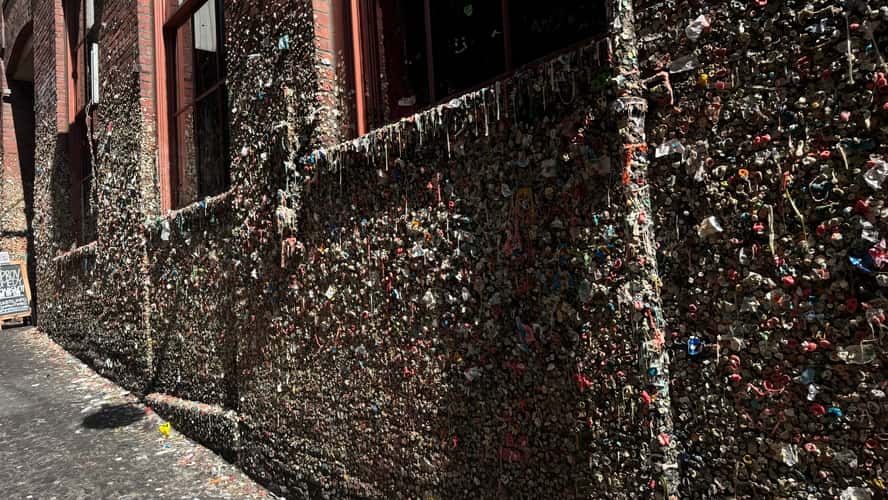 Gum Wall, Seattle