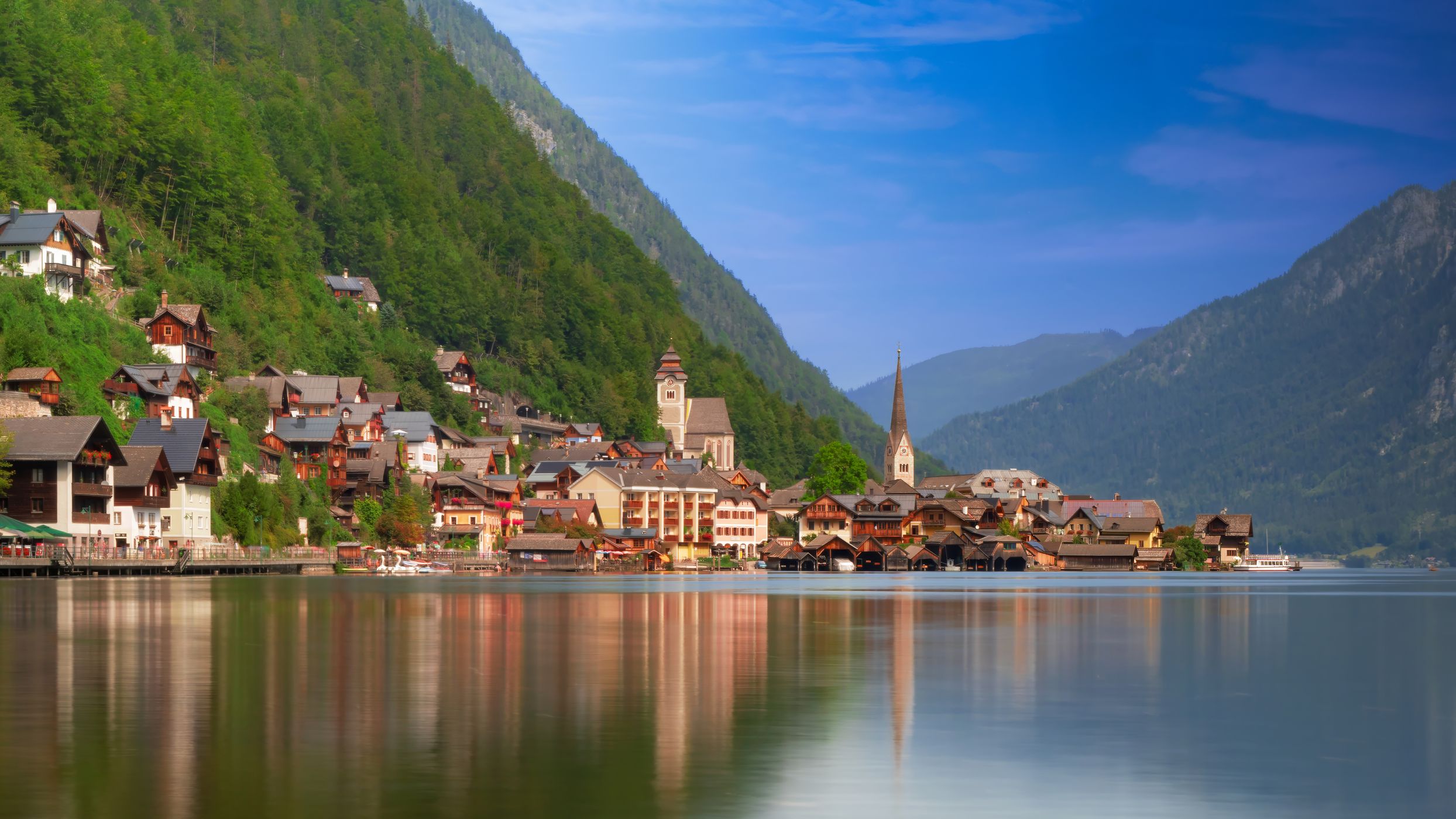 Hallstatt Seaside, Austria