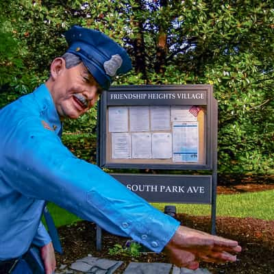 Hubert Humphrey Park, Friendship Heights Village, Maryland, USA