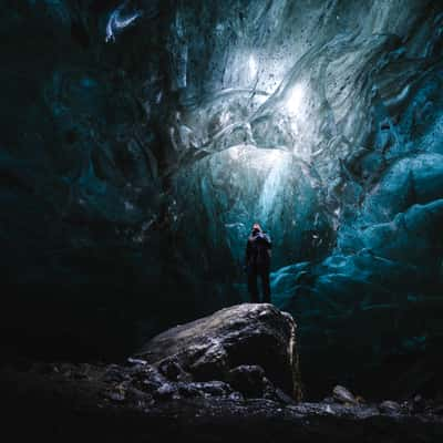 Ice Cave Apusiaajik Glacier, Greenland