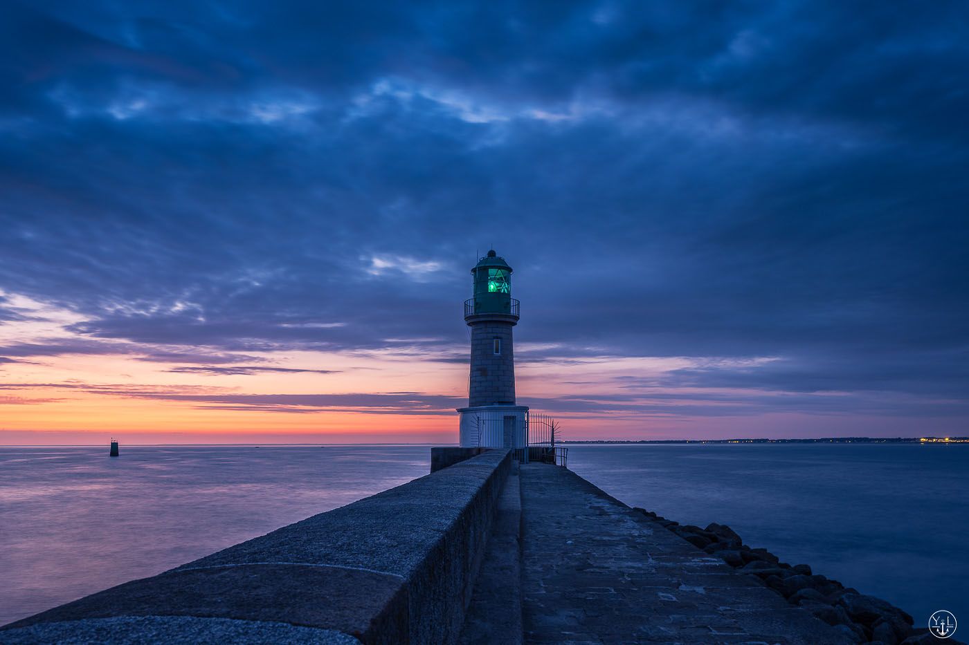 Jetée du Croisic - The pier of Le Croisic, France
