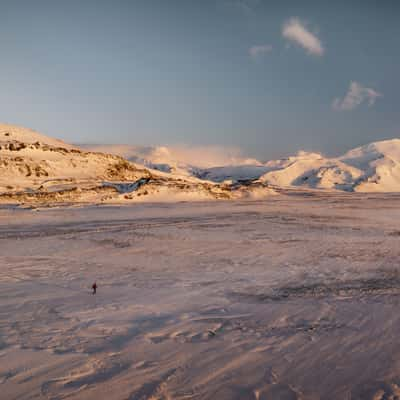 Kaldadalsvegur, Langjökull, Iceland